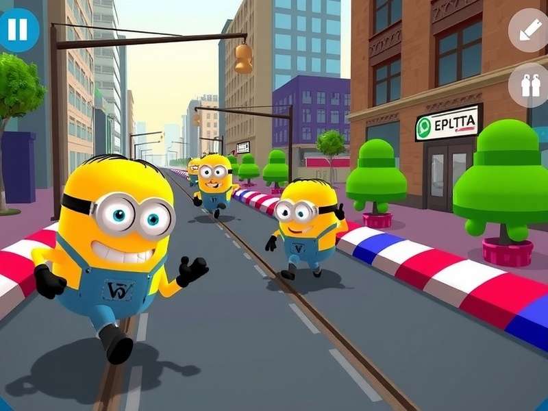 City Sprint Minions Gameplay Screenshot